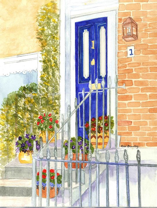 Photo & Art Print Colorful collection of doors in Dublin, Ireland