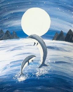 Dolphins art