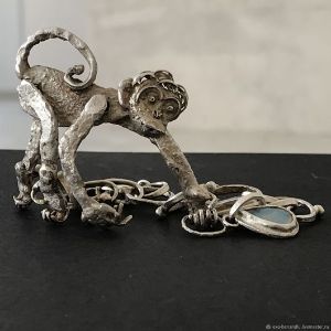 Bracelet Monkey - BENANDLU Art - Evgenia Alexeeva