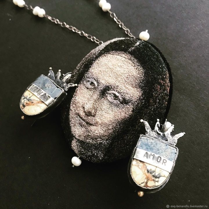 Heraldry earrings - BENANDLU Art - Evgenia Alexeeva