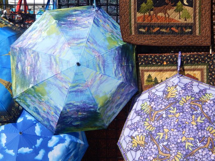 Umbrellas and Quilts - Artsy Vin