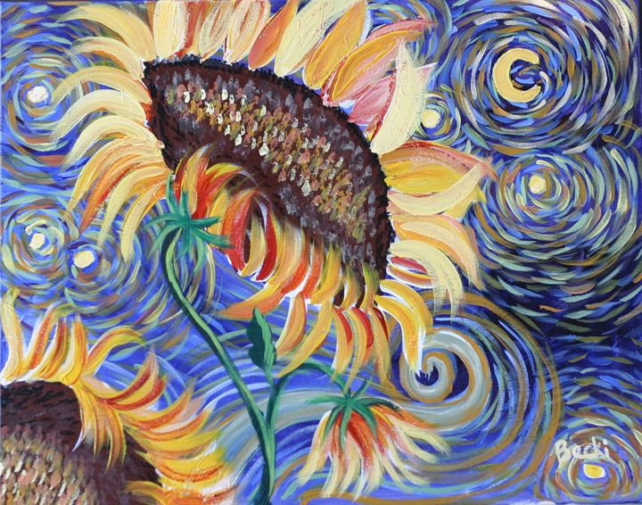 art sherpa sunflower