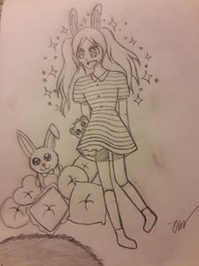 FNAF SL - Violet - Drawings & Illustration, People & Figures, Animation,  Anime, & Comics, Anime - ArtPal