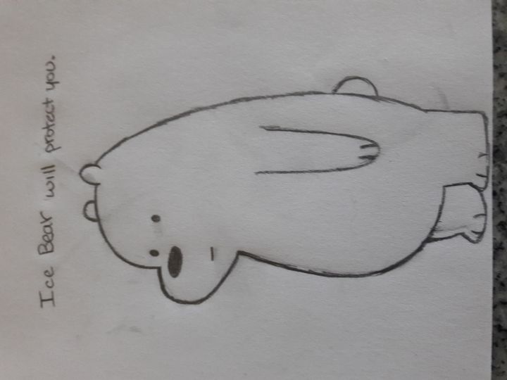 How To Draw A Cartoon Polar Bear Step by Step Drawing Guide by Dawn   DragoArt