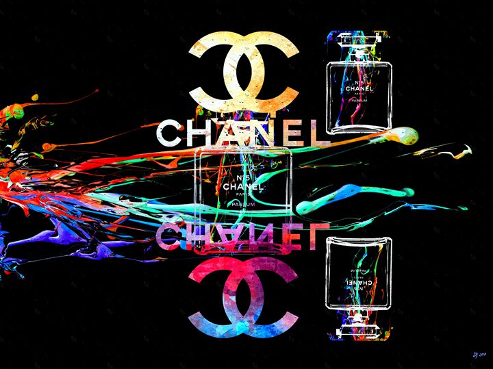 Chanel Perfumes - Daniel Janda - Paintings & Prints, Abstract, Other  Abstract - ArtPal