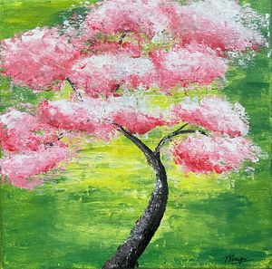 Acrylic Paint Tree - Subhrata Art Gallery - Paintings & Prints, Flowers,  Plants, & Trees, Trees & Shrubs, Other Trees & Shrubs - ArtPal