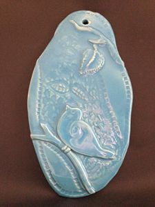 Wall sculpture "Early Bird"