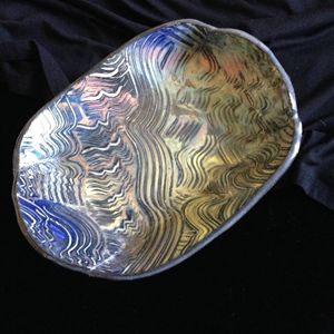 Oval plate "Expression#3"