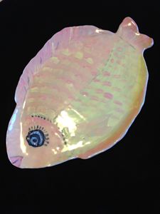 Decorative Plate "Gold Fish"