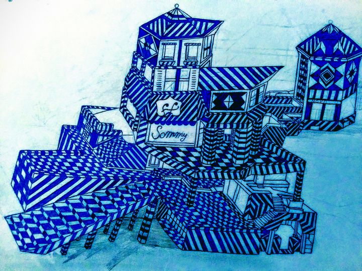 Chess house - Sonny's art