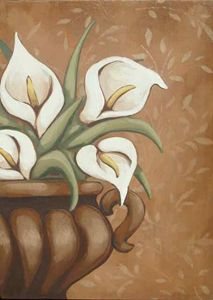 Calla Lilies - Annie Lane Folk Art