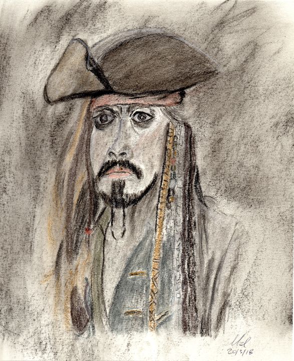 10 jack sparrow pencil drawings | Image