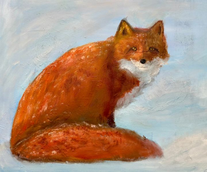 Red Fox painting - Moro's Art - Paintings & Prints, Animals, Birds ...