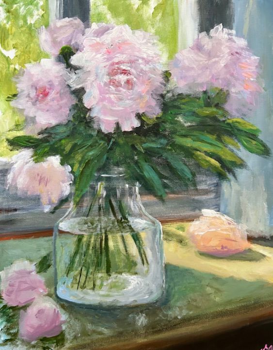 Flower Vase still life painting - Moro's Art - Paintings & Prints ...