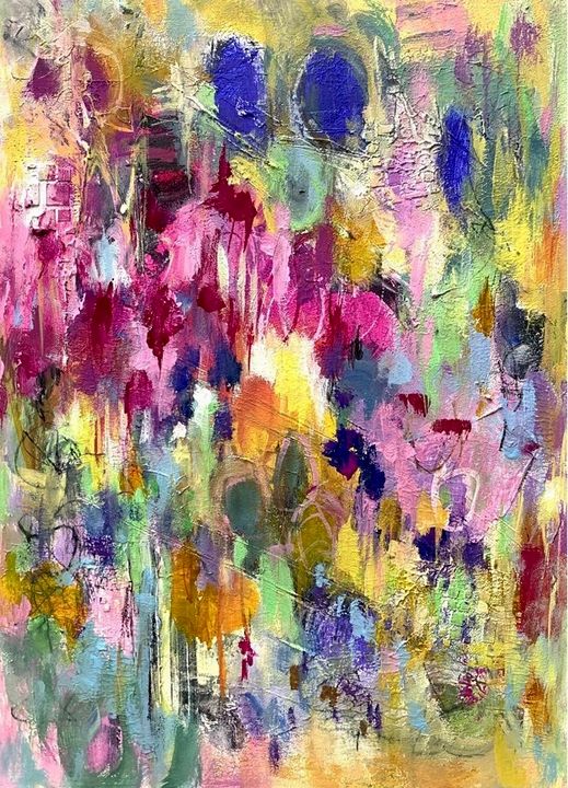 Colour Me Beautiful - ArtHappyMe - Paintings & Prints, Abstract ...