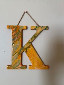 Acrylic Letter K - Kerrigan's Artwork