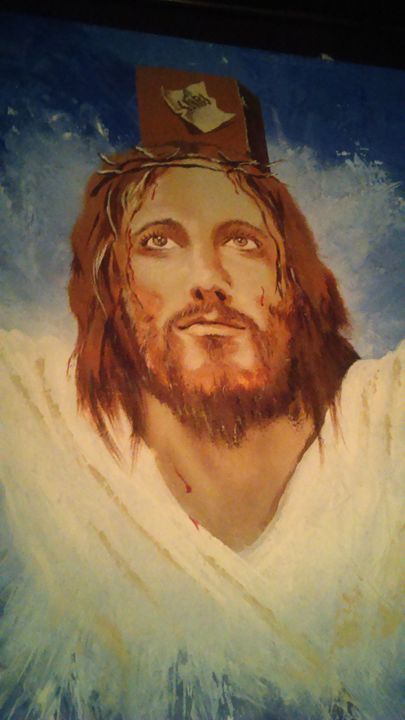 Jesus the King - Kingjesusshop - Paintings & Prints, Religion, Philosophy,  & Astrology, Christianity, Jesus - ArtPal