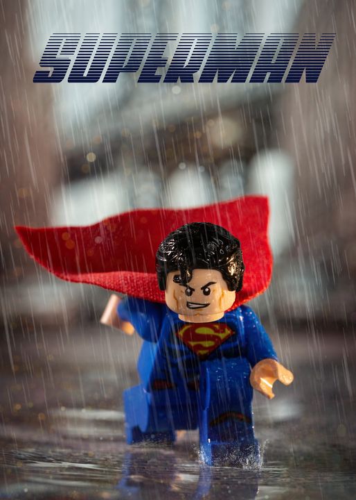 Lego Superman Figure