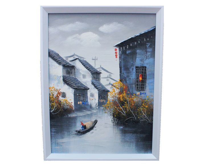 Fisherman painting - Asian painting - AsopPaints - Paintings & Prints ...