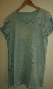 T-shirt design clouds broken glass - Monsylv