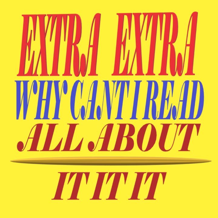 Why cant i read all about it archie digital art ai abstract