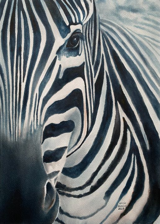 Zebra - Nadja Yabrova Art