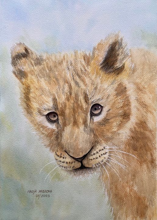 Lion Cub - Nadja Yabrova Art