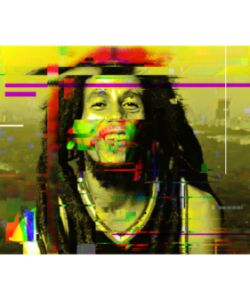 Bob Marley Pixelated EXCLUSIVE Art