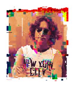 John Lennon Pixelated EXCLUSIVE Art