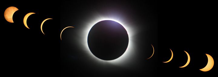 August 2017 Solar Eclipse - Cheesy Gifts Photos