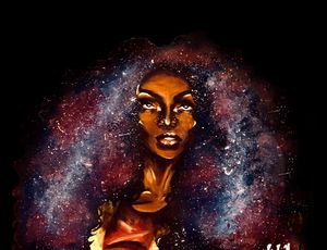 Supernova (Black Background)