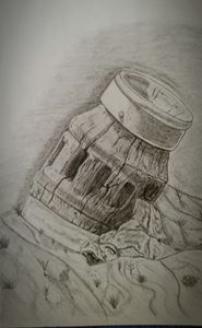 wheel hub - A malins sketch art.