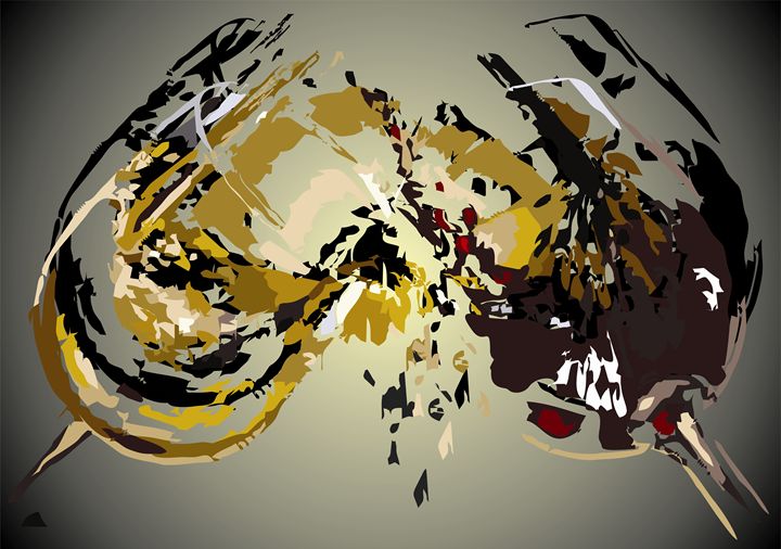 Abstract Toast Abstract Art- Toast - Stojanovska Emilija - Digital Art, Abstract ...
