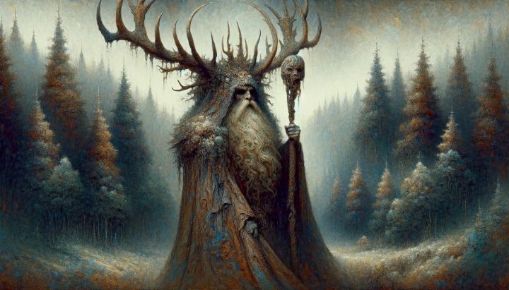 Leshy - c2pk - Paintings & Prints, Fantasy & Mythology, Mythology ...