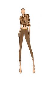 brown