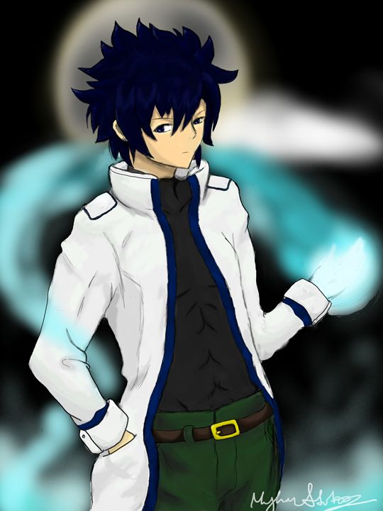 gray fullbuster clothes