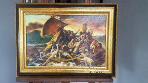 The Raft of the Medusa-reproduction