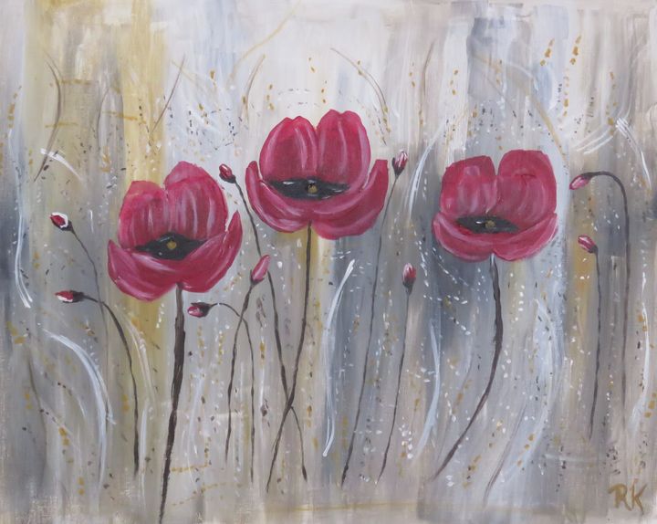 Popping Poppies - RLKetner Kreations
