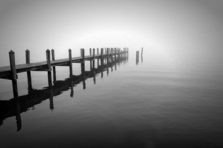 Fog over the Chesapeake - Michael Barone Photography