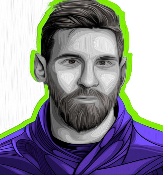 Messi #544 by Nixo - Nicolas Nixo