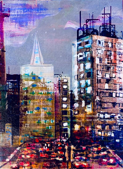 City Ghosts - Amy Westphal Fine Art