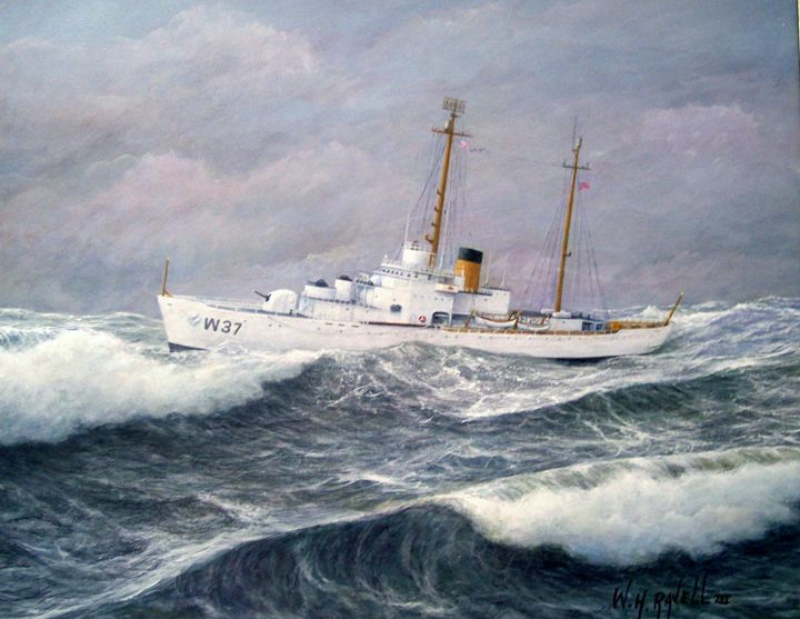 U.S.Coast Guard Cutter Taney - RaVell Fine Art Studio - Paintings ...