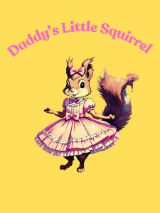 Daddy's Little Squirrel - Junie - Digital Art, Animals, Birds, & Fish
