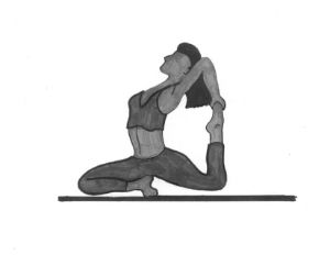 growing yoga - Dr. Hulk - Paintings & Prints, Sports & Hobbies, Other  Sports & Hobbies - ArtPal