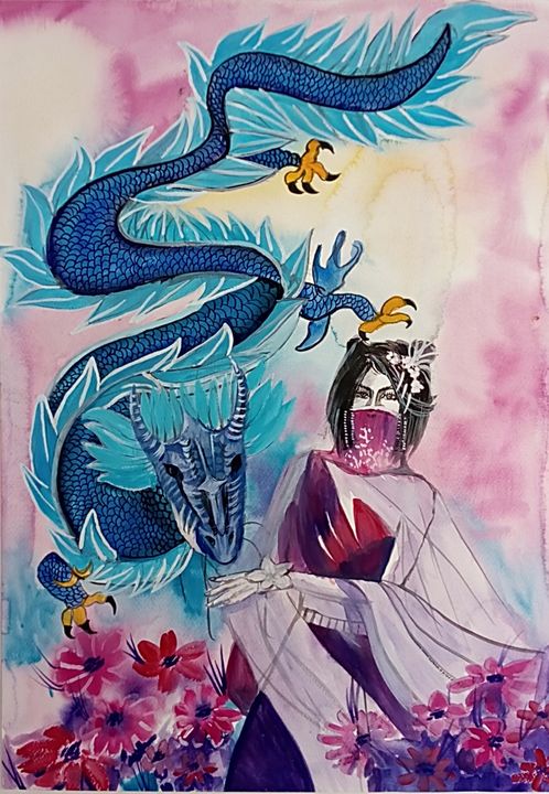 Dragon Girl - iaking artist
