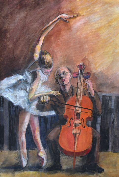 "Ballet Dancer's Love" - iaking artist