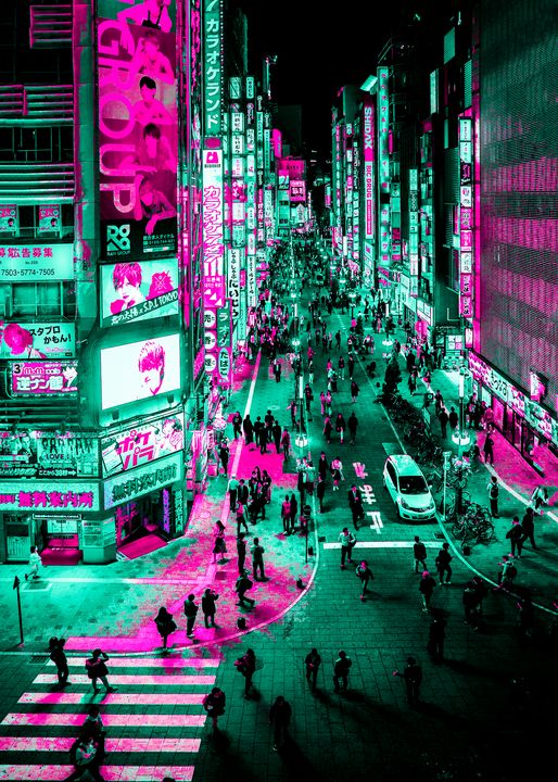 Tokyo City Neon 2077 - Jeff Nugroho - Digital Art & AI