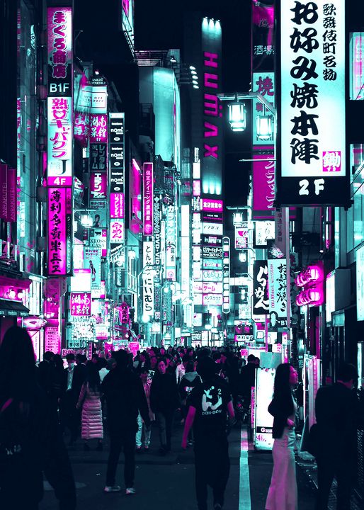 Tokyo Neon City 2077 - Jeff Nugroho