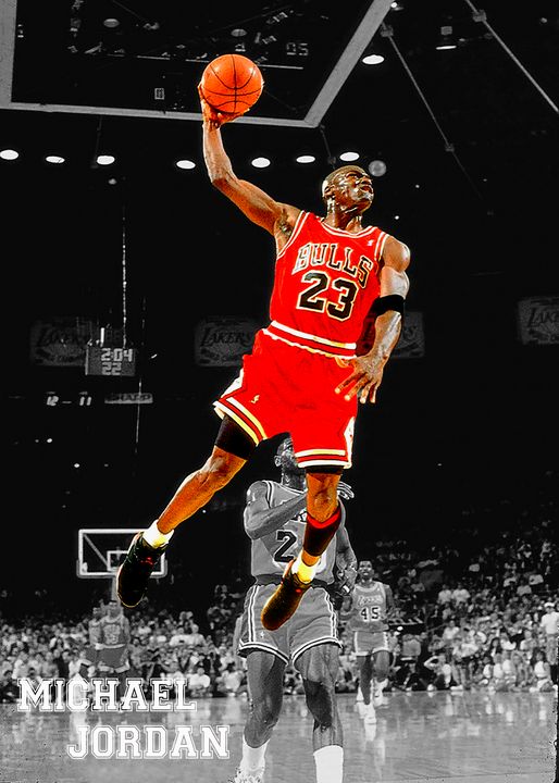 Michael Jordan Basketball Sport - Jeff Nugroho