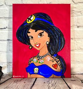 Punk Disney Princess Jasmine Art
